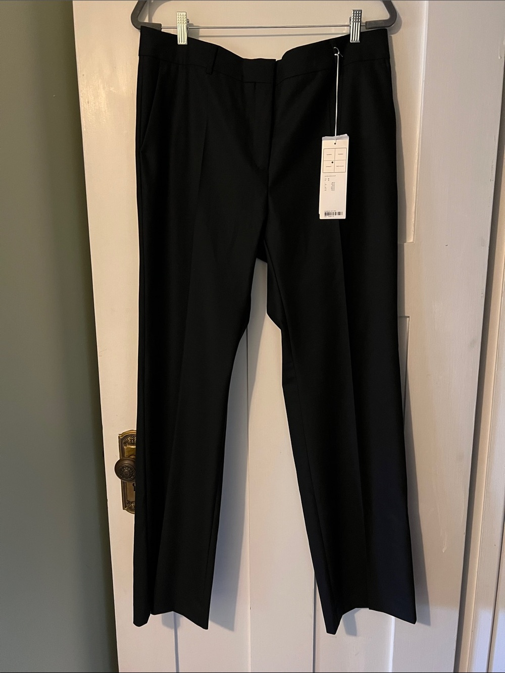 Women’s Black Dress Pants - Classic Straight Fit